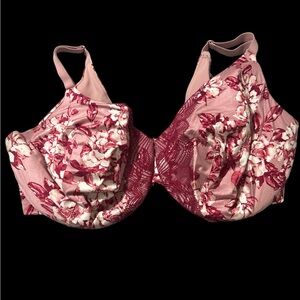 Cacique Bra Lightly Lined Full Coverage Sz-46H